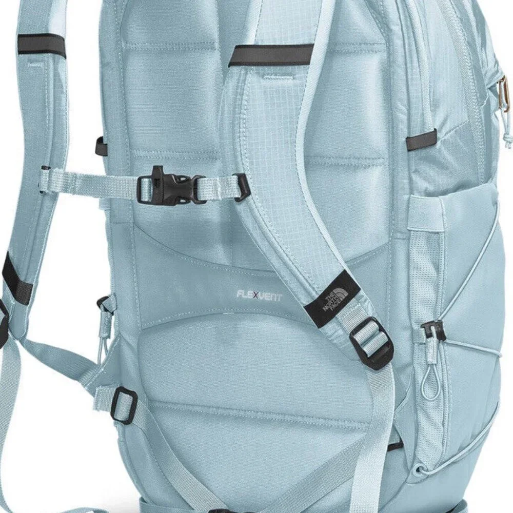 THE NORTH FACE WOMEN'S BOREALIS LUXE BACKPACK Icecap Blue/Bur - Picture 2 of 12